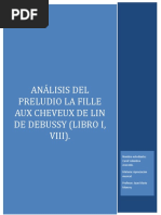 Análisis La Fille Aux Claude Debussy