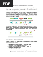 Pasos para Constituir Una Sac