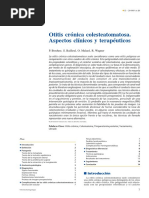 Otitis Crónica Colesteatomatosa. Aspectos Clínicos y Terapéuticos Bordure2010