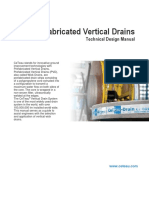 Prefabricated Vertical Drains: Technical Design Manual