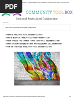 Chapter 27. Cultural Competence in A Multicultural World - Section 8. Multicultural Collaboration - Main Section - Community Tool Box