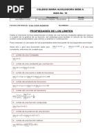 2 - GUIA No. 10 PROPIEDADES DE LOS LIMITES