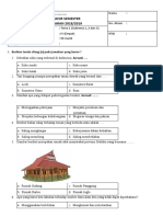 Soal Pas Kelas 4 Tema 1