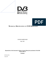 Technical Specification of DVB Simulcrypt