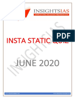 INSTA June 2020 Static Quiz Compilation