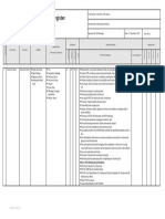 Risk Assessment Register: Prepared By: Toolpusher / Hse Advisor