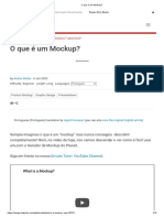 O Que É Um Mockup PDF