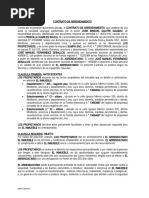 Contrato de Arrendamiento Notaria