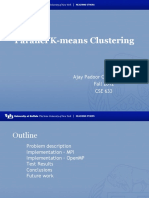 (MPI Vs OpenMP) Parallel K-Means Clustering