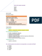 Preguntas Con Las Respuestas de Pediatria