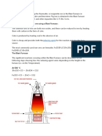 Fe 2O3 Fe 3O4: Extracting Iron From Iron Ore Using A Blast Furnace