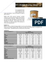 Babbitt Bearing Alloys