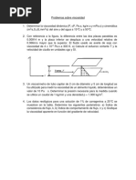 Problemas Sobre Viscosidad