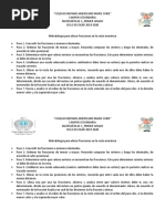 Metodología para Ubicar Fracciones en La Recta Numérica.