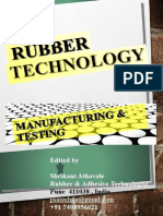 Rubber Technology Manufacturing and Testing