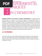 Experimental Techniques in Chemistry: 2.1 Filtration