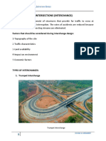 Grade Separated Intersections (Interchangs) : Factors That Should Be Considered During Interchange Design