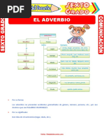 Ejercicios Del Adverbio para Sexto Grado de Primaria PDF