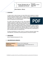 Ficha Tecnica Sangre Bovina Atomizada PDF