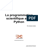 La Programmation Scientifique Avec Python PDF