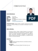 Curriculum Vitae Imer Aguilar