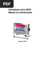 Indicadores Serie 3000 Manual de Instrucciones: Indicador T32XW