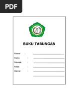 B.10 Buku Tabungan Paud TK KB Tpa