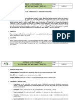 Formato Plan de Competencia y Toma de Conciencia