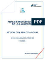 Analisis Microbiologico de Los Alimentos