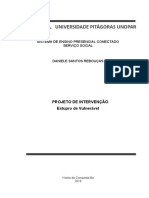 PROJETO DE INTERVENÇÃO Daniele Santos Rebouças