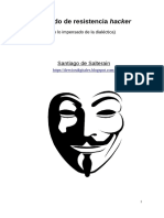 El Modo de Resistencia Hacker-Santiago de Salterain