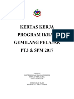 Kertas Kerja Ikrar Gemilang