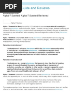 Pheromone Guide and Reviews: Alpha-7 Scented: Alpha-7 Scented Reviewed