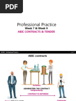 Professional Practice - Term 2 Week 7 9 - ABIC Contracts Tender