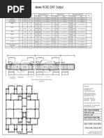 Schedule of Beams at Level - 4500: Ajay Kadam Associates