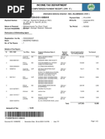 Income Tax Department: Computerized Payment Receipt (CPR - It)