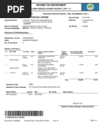 Income Tax Department: Computerized Payment Receipt (CPR - It)