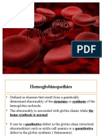 6 - Hemoglobinopathies