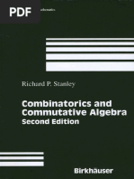 Stanley, Richard-Combinatorics and Commutative Algebra