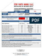 Constancia de Parametros