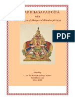 Bhagavad Gita Ramanuja Gita - Bhashya 2020