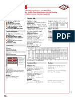 Wima FKP 1: Special Features Electrical Data