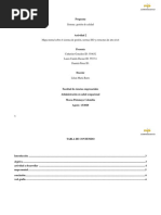 Mapa Mental Sistema de Gestion