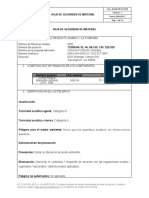 MSDS Turbina 32, 46, 68,100, 150, 220,320