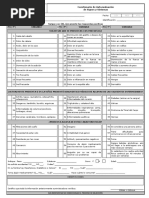 Cuestionario Autoevaluación Signos y Síntomas - PROPUESTA