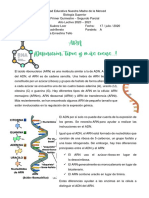 Biología Superio ARN y Glosario