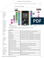 MEAM - Design - ESP32 - Board Pinout & Functionality