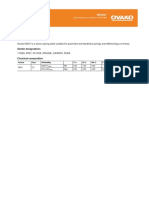 Steel Grade: Material Data Sheet