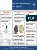 Finite Element Motional Electro-Magnetic Modeling of A 100kW eVTOL Permanent Magnet Motor-Esdras Lopez PDF