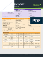 Exam P Formula